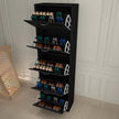 5 Tier Glossy Shoe Cabinet