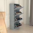 4 Tier Glossy Shoe Cabinet