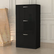 3 Tier Glossy Shoe Cabinet