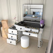 Modern LED Mirror Vanity Table With Drawers