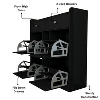 Miami 4 Tier Shoe Cabinet