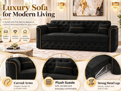 2 seater Black