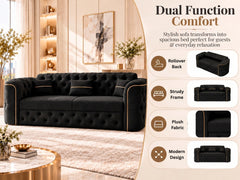2 seater Black